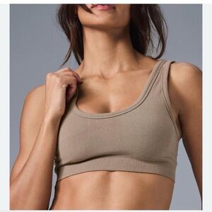 ALO Yoga Brown Sports Bra